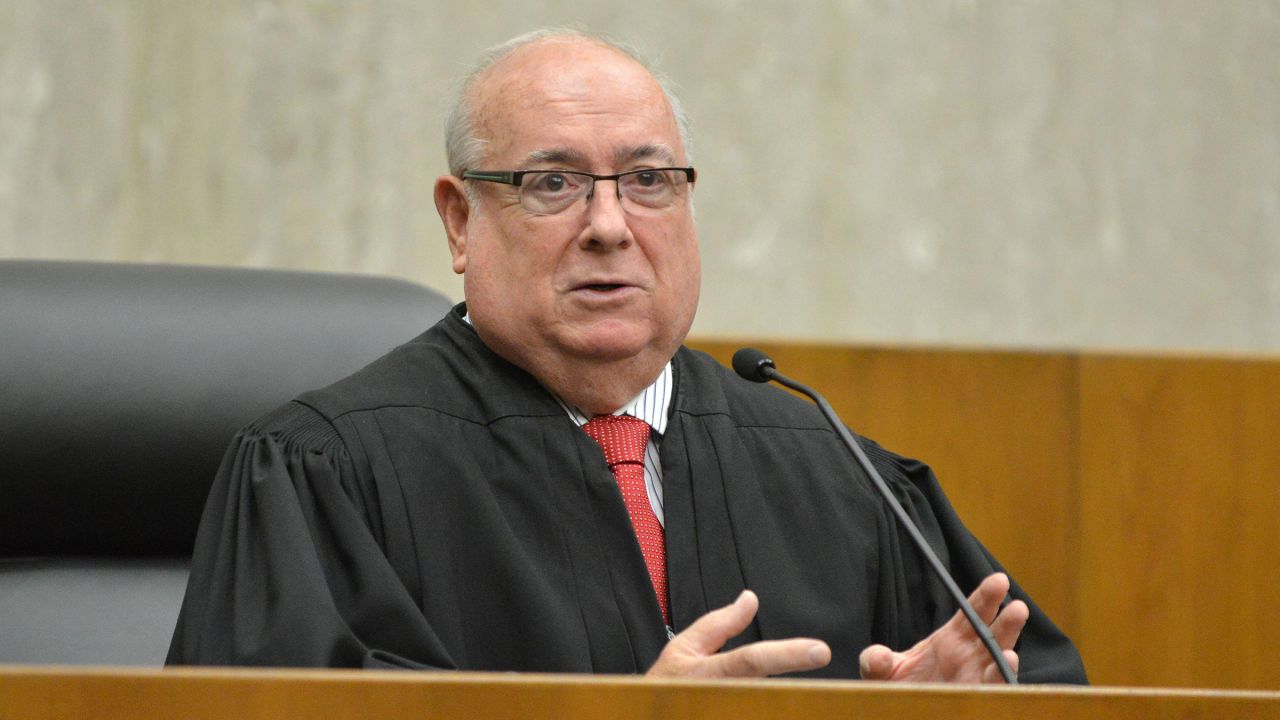 This 2013 photo shows US District Judge Royce Lamberth in Washington, DC. 