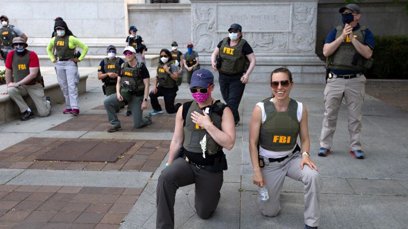 FBI Reassigns Supervisors Over Protest Kneeling