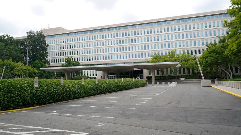 The headquarters building of the Central Intelligence Agency is seen in Langley, Virginia, in 2022.