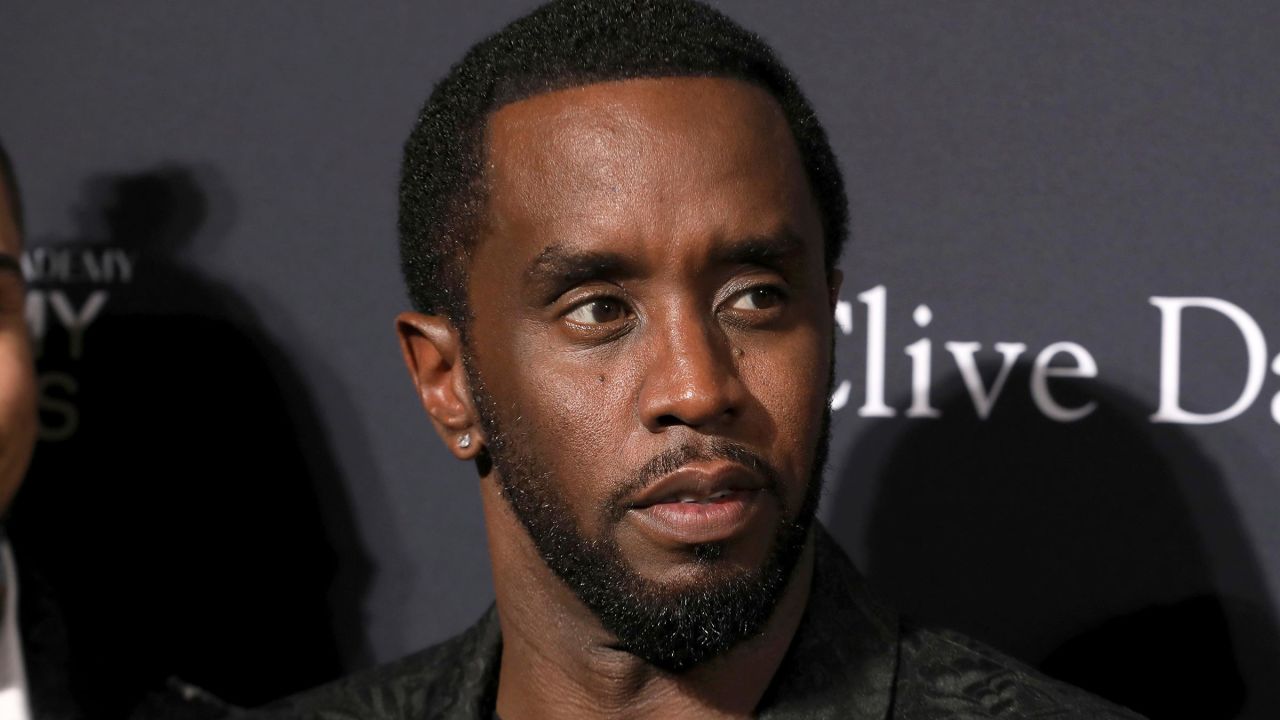 Sean Combs arrives at the Pre-Grammy Gala And Salute To Industry Icons at the Beverly Hilton Hotel on January 25, 2020, in Beverly Hills, California. 