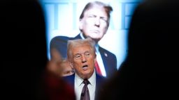 President-elect Donald Trump speaks during a Time magazine Person of the Year event at the New York Stock Exchange on Thursday, December 12, in New York.
