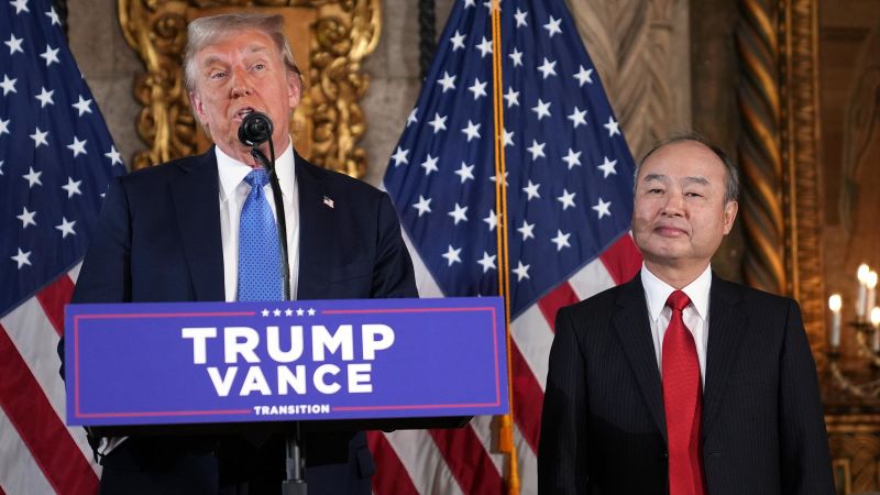 Trump and SoftBank CEO announce the corporate will make investments 0 billion in US tasks | The Gentleman Report Politics