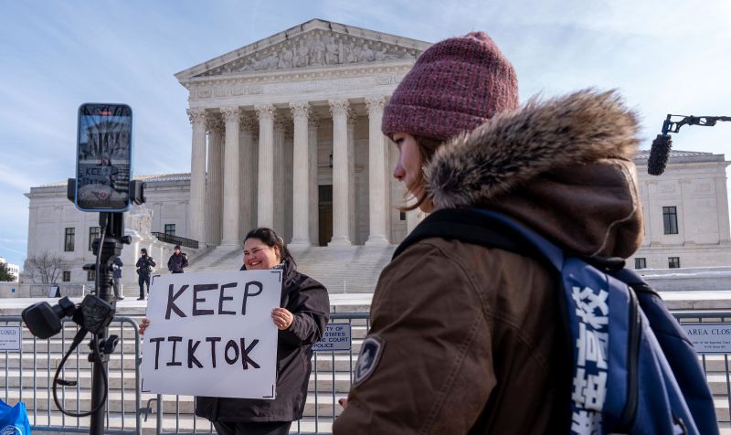 Supreme Court Signals Support for TikTok Ban Amid National Security Concerns