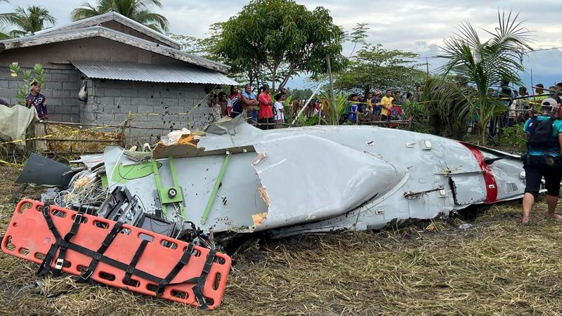 US-contracted surveillance plane crashes in Philippines, killing four