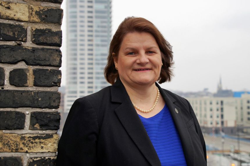 This 2016 photo shows Judge Hannah Dugan in Milwaukee, Wisconsin. 