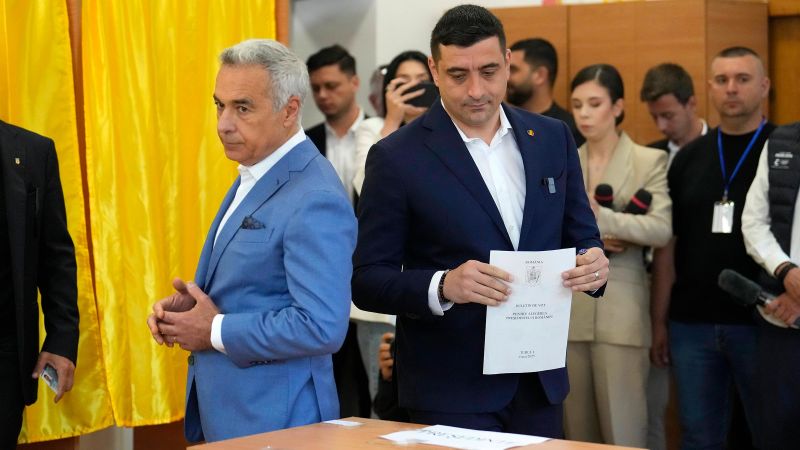Romanian nationalist Simion on course for election win, in test of Trump-style nationalism