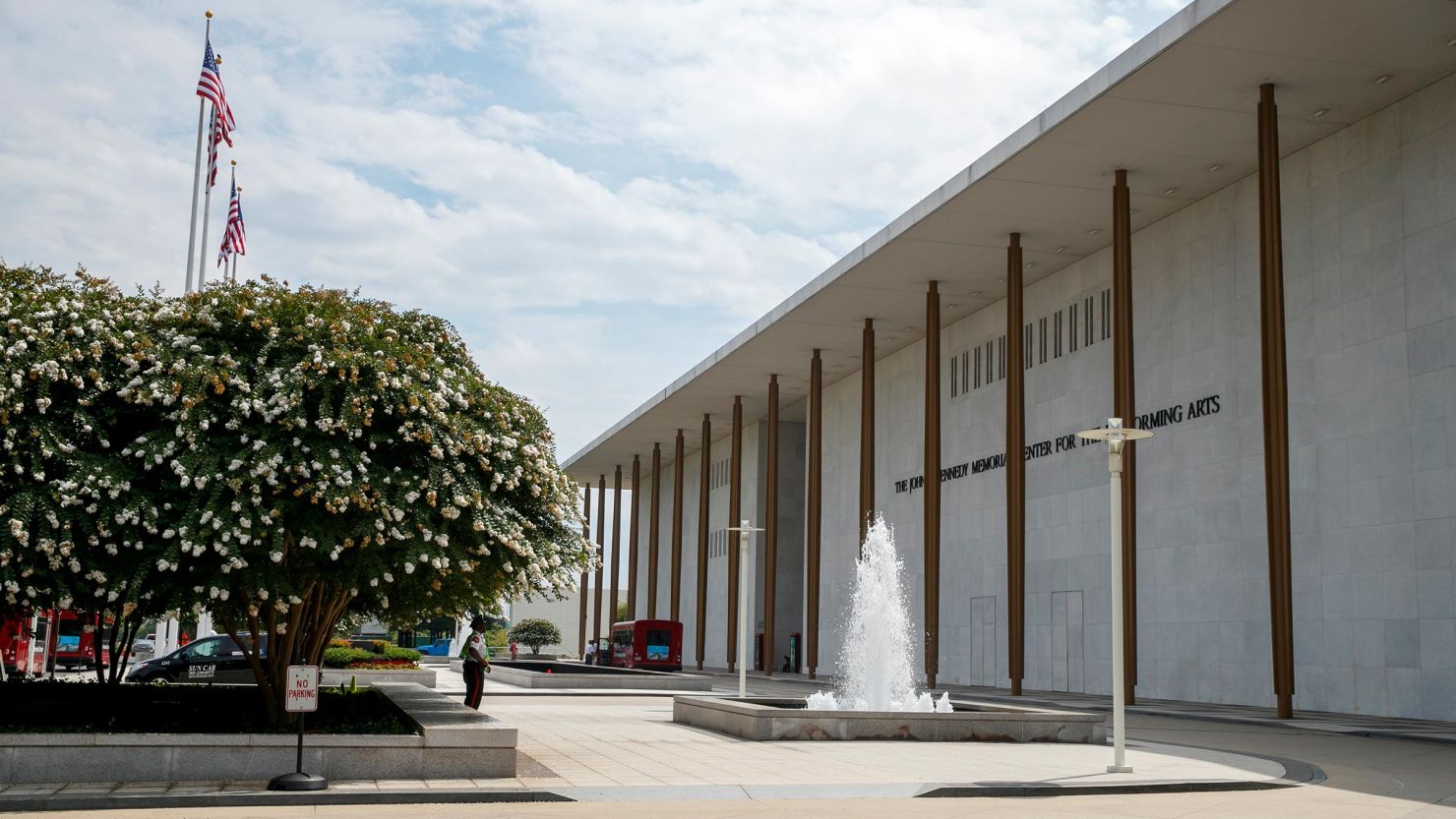 The Kennedy Center is seen in August 2019 in Washington, DC.