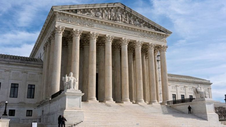 La Corte Suprema en el Capitolio en Washington, en diciembre de 2024.