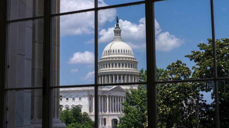 The Capitol is viewed in Washington, DC, on June 23.