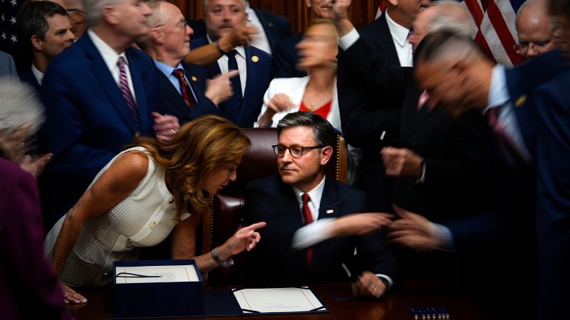 Trump lands first major legislative win after Congress passes his massive domestic policy bill | CNN Politics