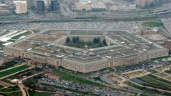 This March 27, 2008, file photo, shows the Pentagon in Washington, DC.