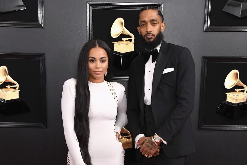 Lauren London paid tribute to Nipsey Hussle on the fifth