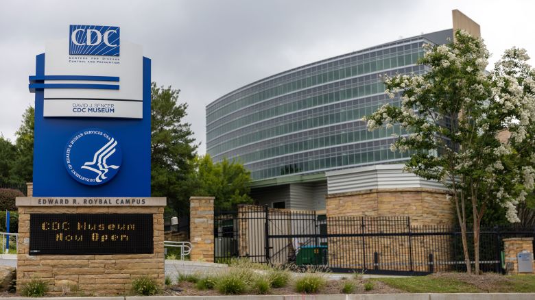 A general view of the Center for Disease Control headquarters is seen in Atlanta on August 6, 2022.