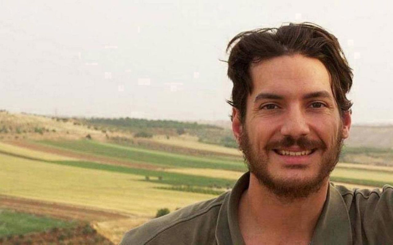 This photo shows freelance journalist Austin Tice, who went missing in Syria in 2012.