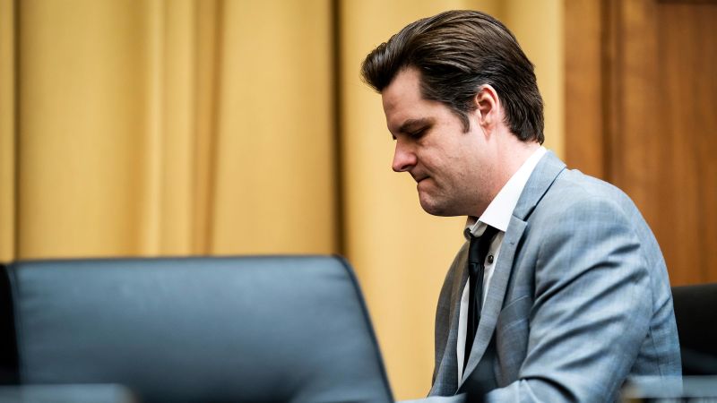 Matt Gaetz: Ethics committee told of second sexual encounter between Trump’s AG pick and 17-year-old, sources say