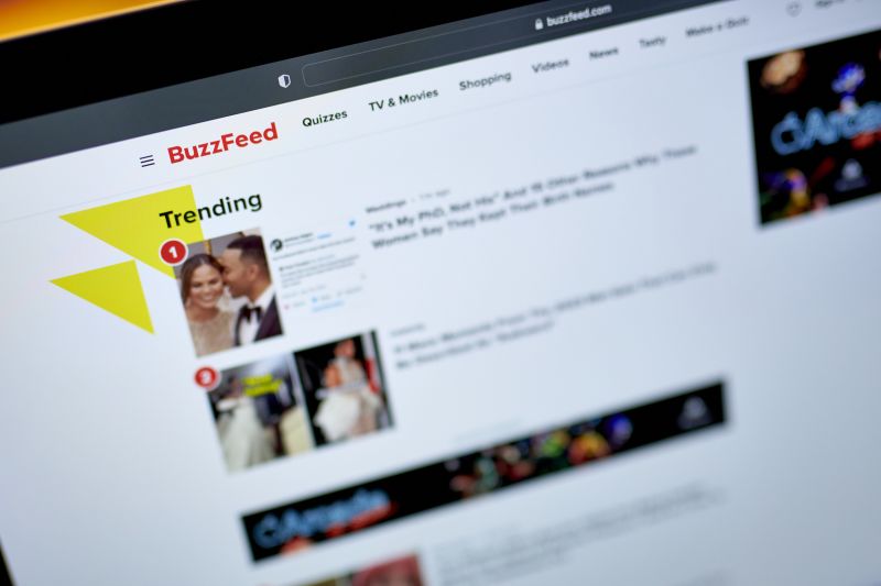 Buzzfeed has ‘substantial doubt’ it can stay in business | CNN Business
