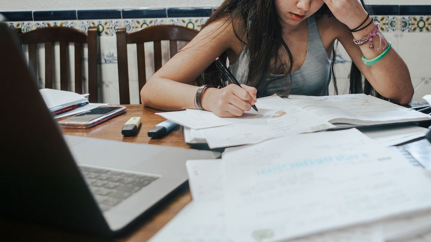 Feelings of burnout among teenagers can be strong around test time and other instances in which performance pressure is high.