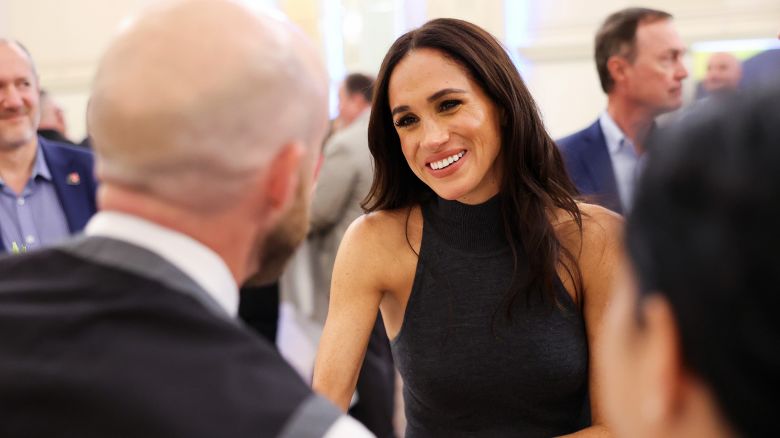 Meghan, Duchess of Sussex attends the True Patriot Love Reception at The Hilton during day six of the Invictus Games DÃ¼sseldorf 2023 on September 15, 2023 in Duesseldorf, Germany. 