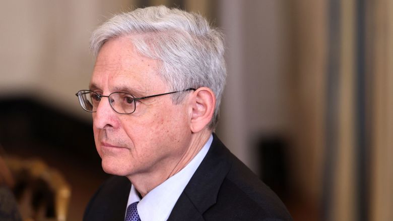 US Attorney General Merrick Garland attends a meeting on January 22 in Washington, DC. 