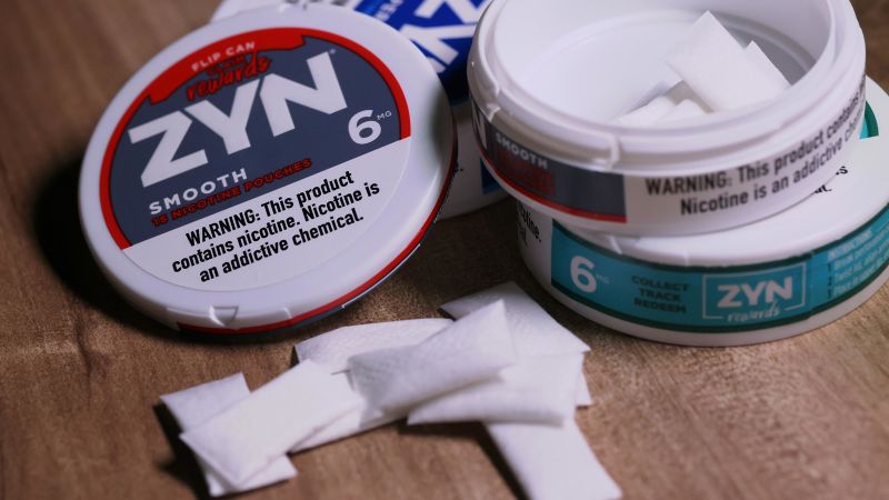 For young users, tobacco packets like Zyn are a nicotine trend that just won’t quit