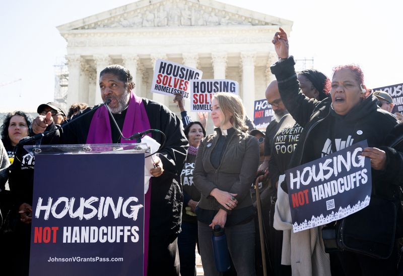 Supreme Court Justices Grapple With Whether Cities Can Ticket Homeless ...