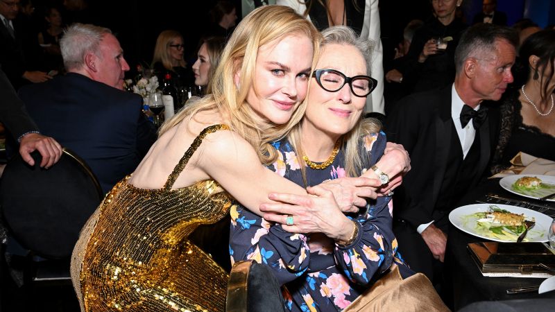 Meryl Streep jokes that Nicole Kidman is so good at acting it’s ‘traumatizing’ – CNN