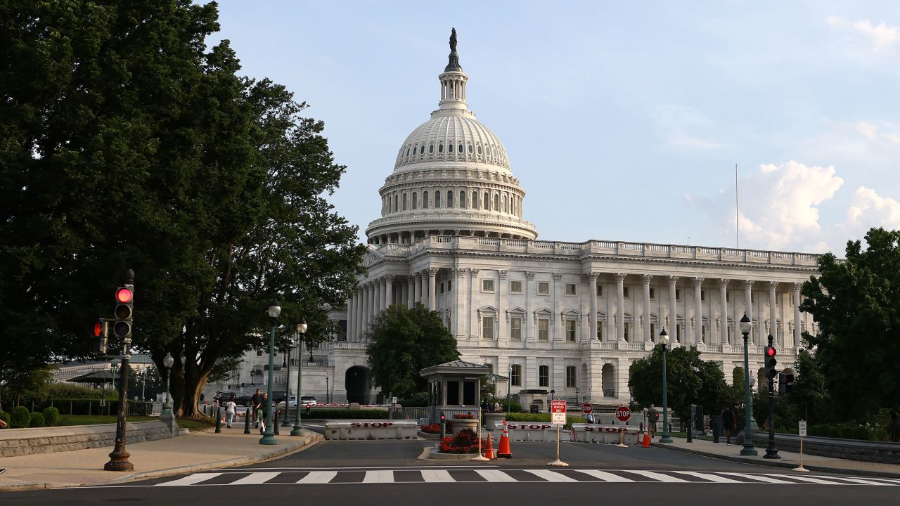 A view of the US Capitol on June 4, in Washington, DC. 