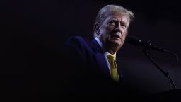 Former President Donald Trump speaks during a Turning Point PAC town hall at Dream City Church on June 6, 2024 in Phoenix.