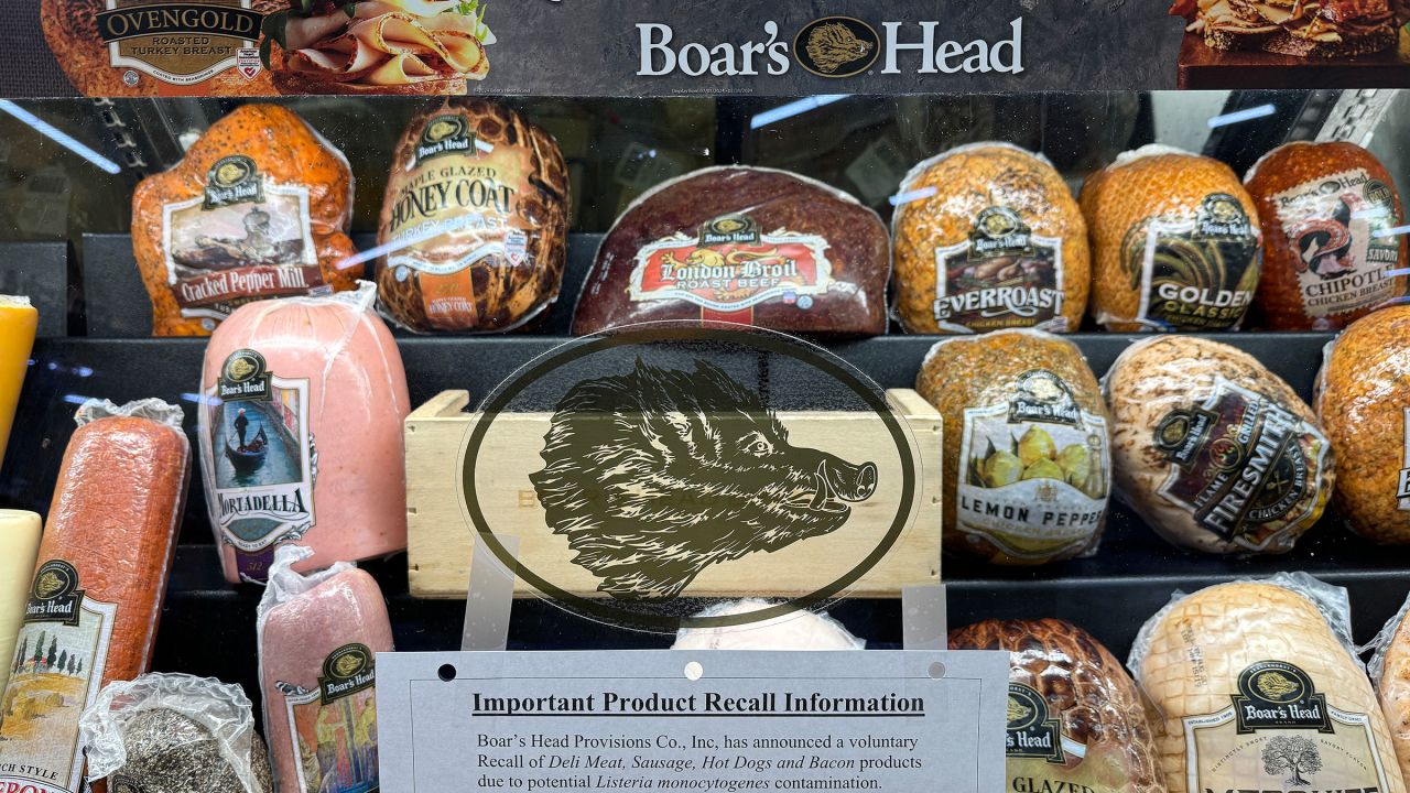 Boar's Head meats are displayed at a Safeway store on July 31, 2024 in San Rafael, California. 