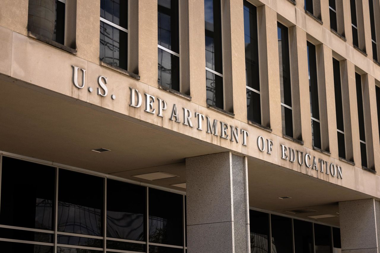 The US Department of Education building is seen on August 21, 2024 in Washington, DC.