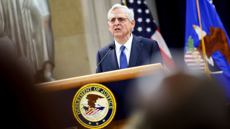 Attorney General Merrick Garland: The Justice Department will not bow to political pressure