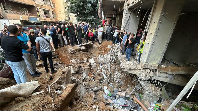 Israeli airstrike in Beirut killed senior Hezbollah official, says IDF