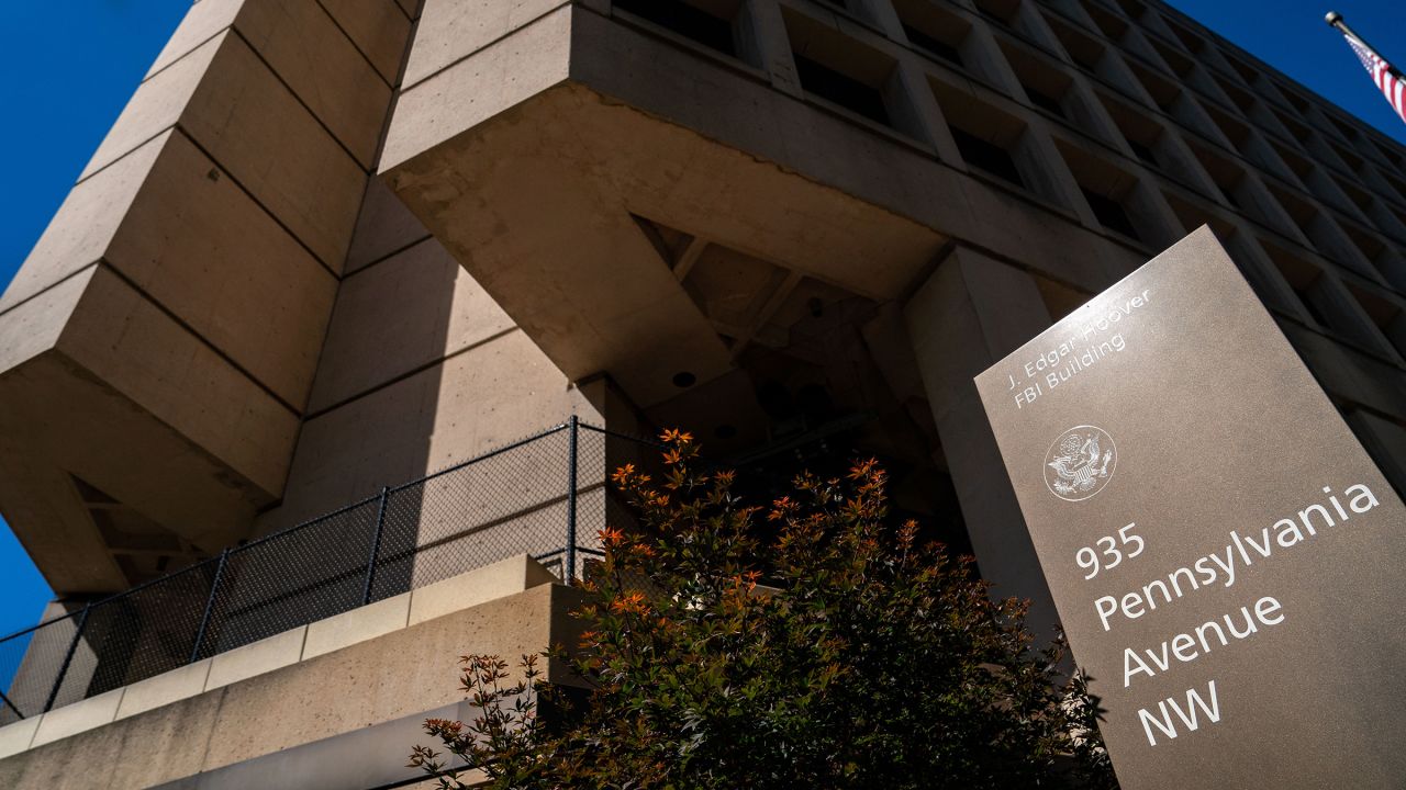 The J. Edgar Hoover building on October 8, 2024 in Washington, DC.