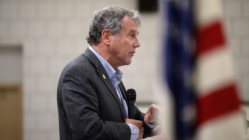 Sherrod Brown to run for US Senate in 2026, hoping to win back Ohio seat | CNN Politics