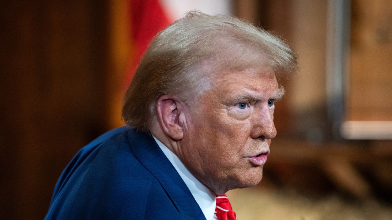 Former President Donald Trump attends a town hall event hosted by Fox News on October 15 in Cumming, Georgia. 