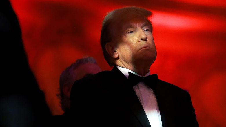 President-elect Donald Trump attends the America First Policy Institute Gala held at Mar-a-Lago on November 14, 2024 in Palm Beach, Florida. 