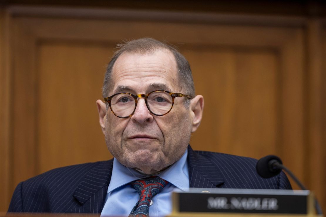 Rep. Jerry Nadler speaks during a hearing on Capitol Hill on November 20 in Washington, DC. 