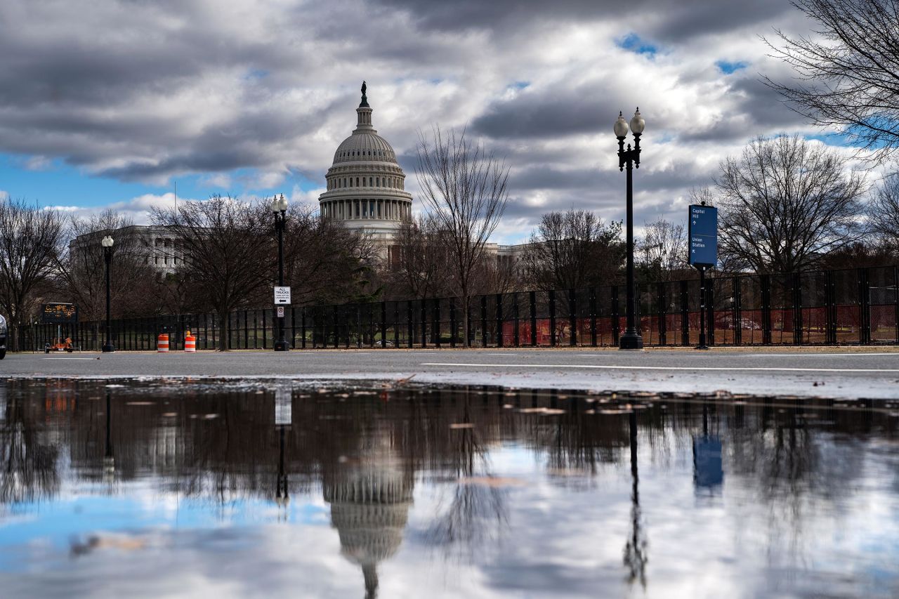 The U.S. Capitol Building on January 1.