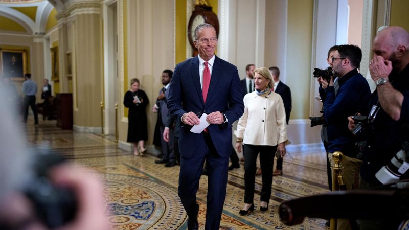 ‘Trump likes winners’: How John Thune manages the Senate and Donald Trump