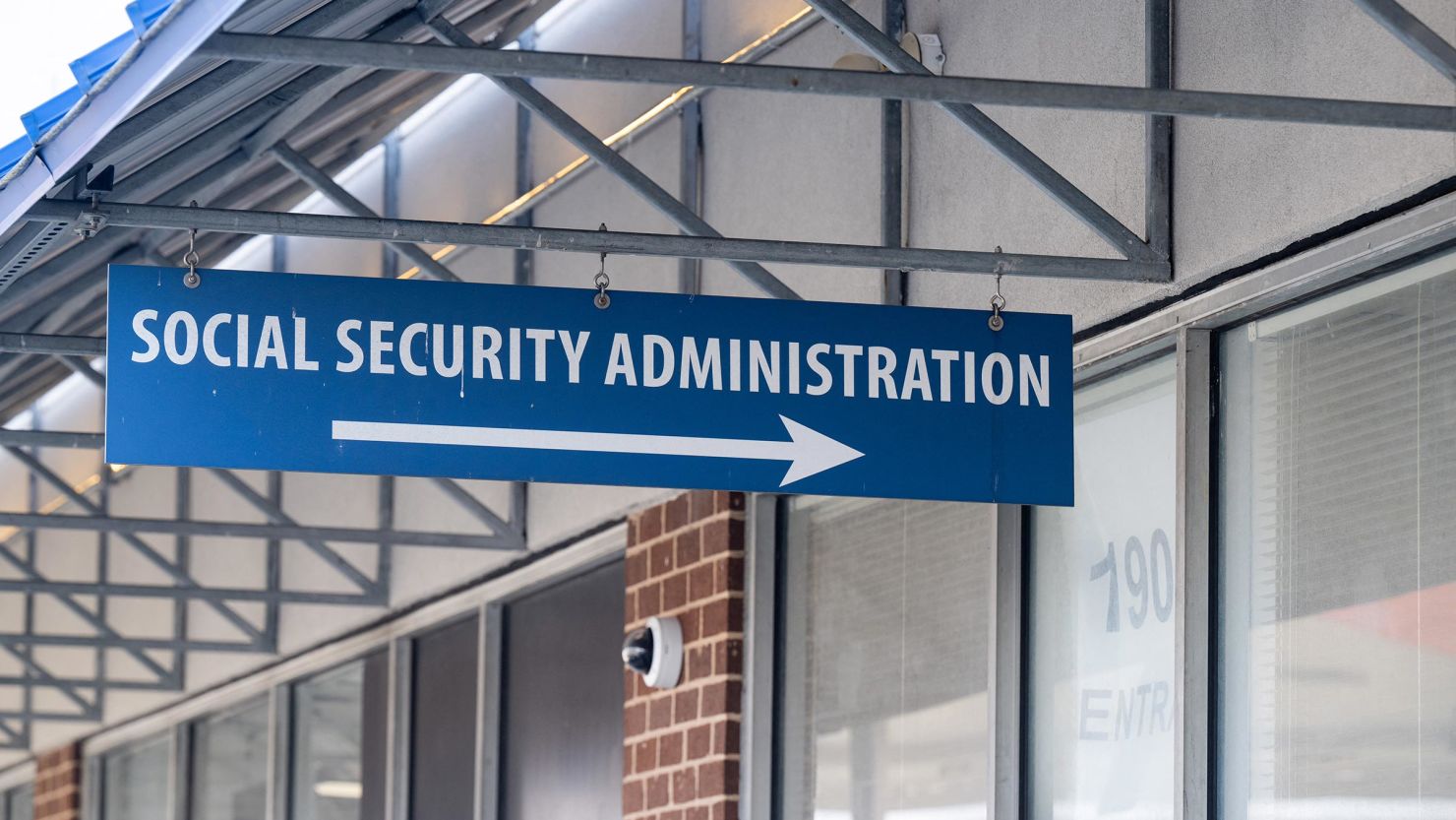 A Social Security Administration office in Washington, DC, on March 26. 