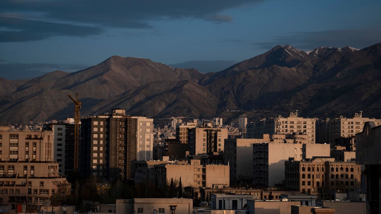 A view of the capital city of Tehran, Iran, on March 31, at sunrise. The US has obtained intelligence suggesting that Israel is preparing to strike Iranian nuclear facilities, multiple US officials familiar with the latest intelligence told CNN.