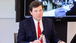 Ed Martin during an Anacostia Coordinating Council monthly meeting at Martha's Table in Washington, DC, on March 25.
