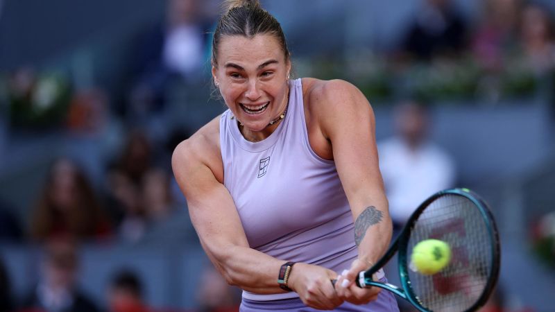 Madrid Open: Aryna Sabalenka defeats Coco Gauff to win record-equaling title Madrid Open: Aryna Sabalenka defeats Coco Gauff to win record-equaling title