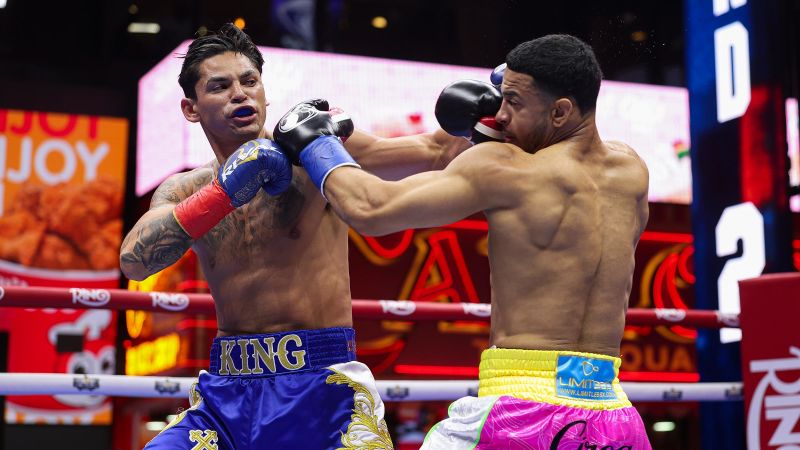 Ryan Garcia suffers shock defeat to Rolando Romero on return from doping ban