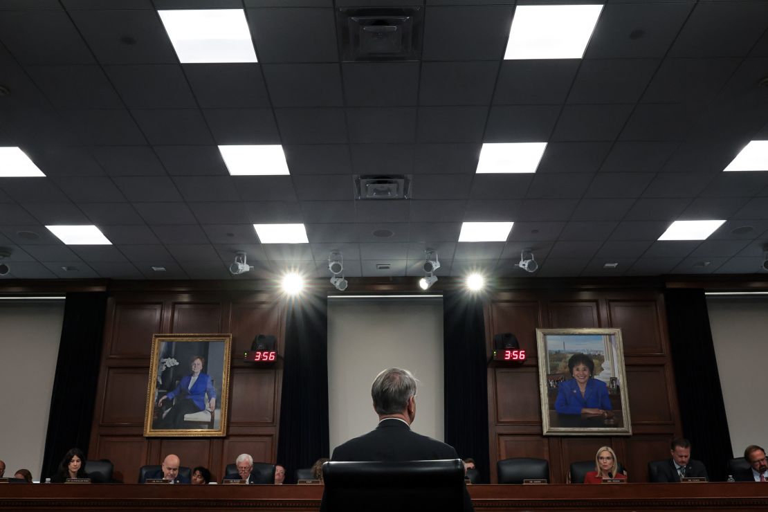 Treasury Secretary Scott Bessent testifies before the House Appropriations Committee in the Rayburn House Office Building on May 6, in Washington, DC.