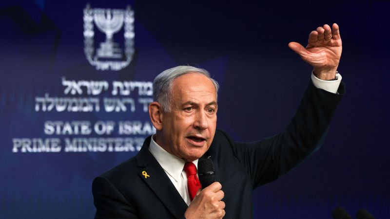 Netanyahu plays into Trump’s hopes for Middle East peace — and nominates him for a Nobel Prize | CNN Politics