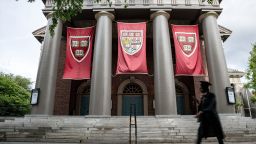 Harvard University's campus on May 24 in Cambridge, Massachusetts. 