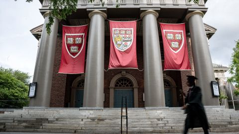 Harvard University's campus on May 24 in Cambridge, Massachusetts. 