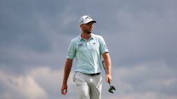 Sam Burns of the United States looks on during the third round of the 125th U.S. OPEN at Oakmont Country Club on June 14 in Oakmont, Pennsylvania.