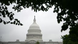 A view of the US Capitol building on June 27, in Washington, DC.